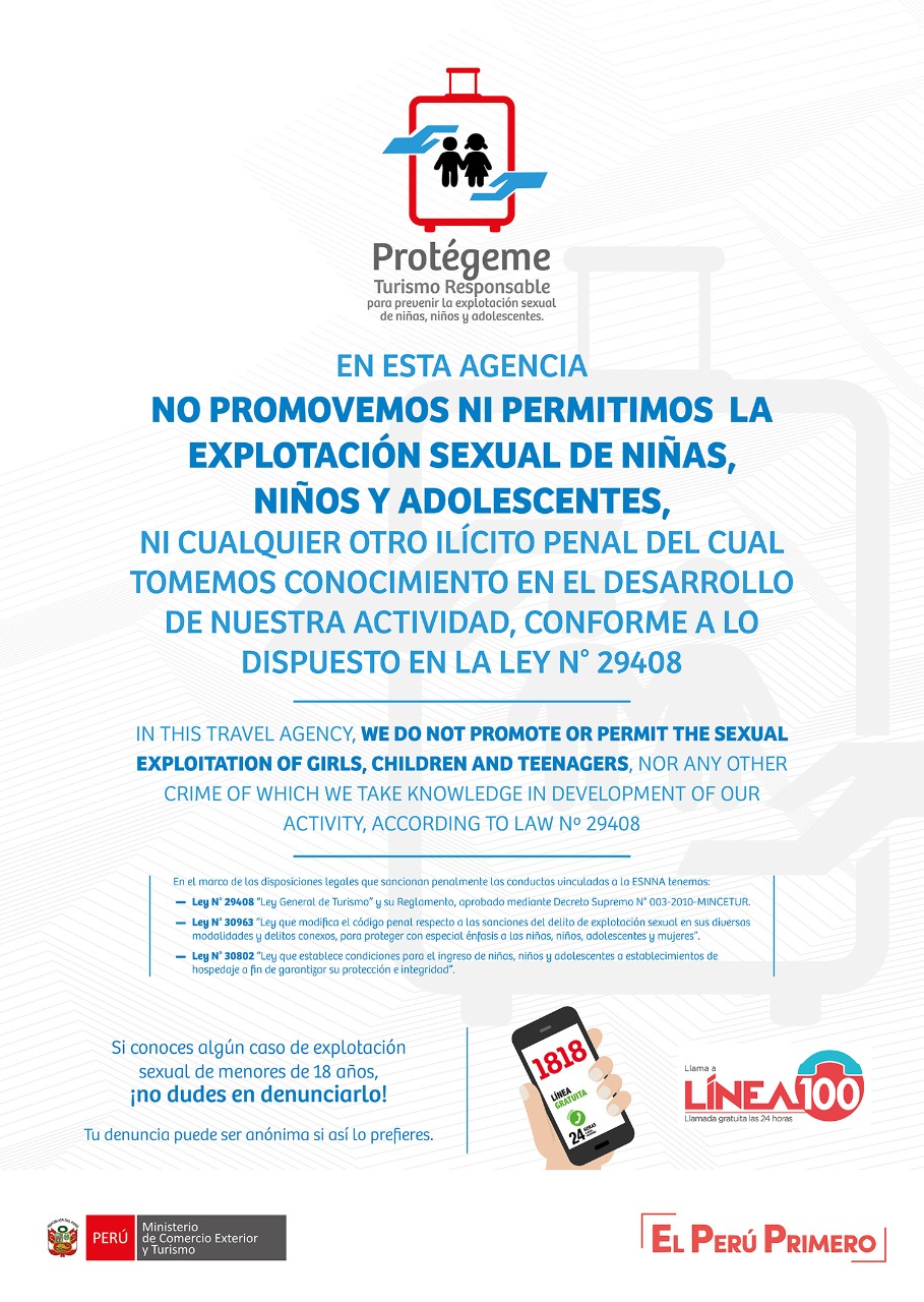 Turismo Responsable "Protégeme"